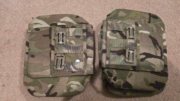 Кармани під бічні плити з molle Virtus STV MTP V2 BKPPVSTV-м2 фото